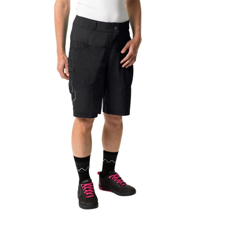 VAUDE Qimsa Shorts 34 Black Uni - 46 Black Uni