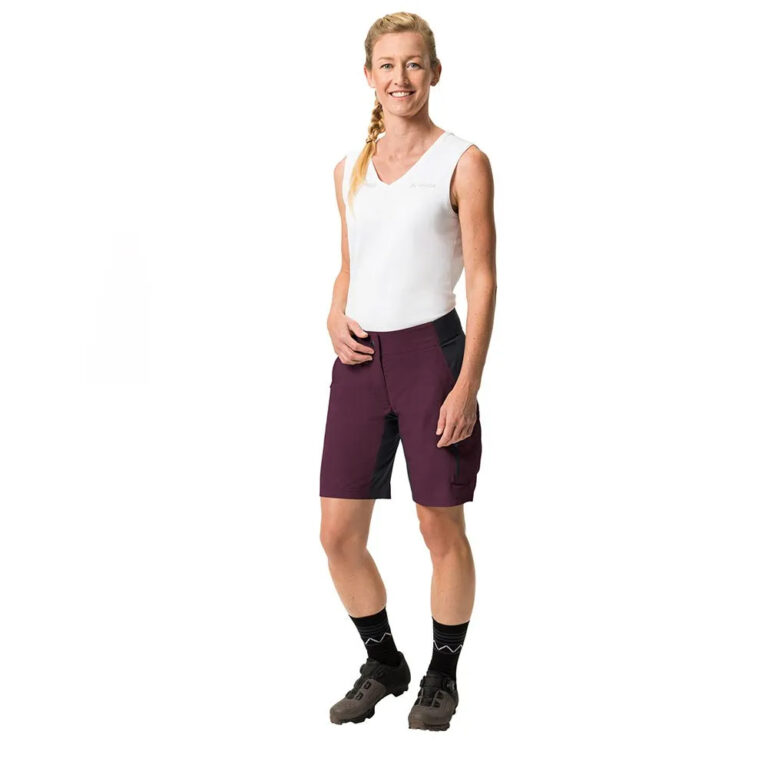 VAUDE Qimsa Shorts 36 Cassis - 46 Cassis - Image 6