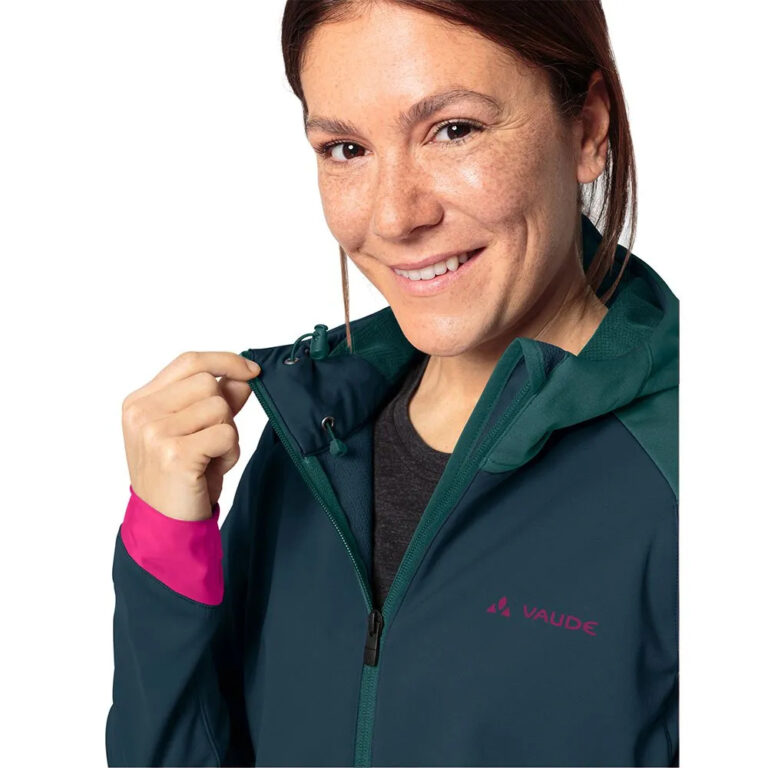 VAUDE Qimsa Soft Shell Jacket 36 Dark Sea / Dark Sea - 46 Dark Sea / Dark Sea - Image 5