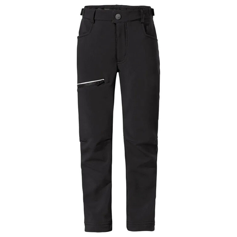 VAUDE Qimsa Softshell Pants 110-116 cm Black - 158-164 cm Black