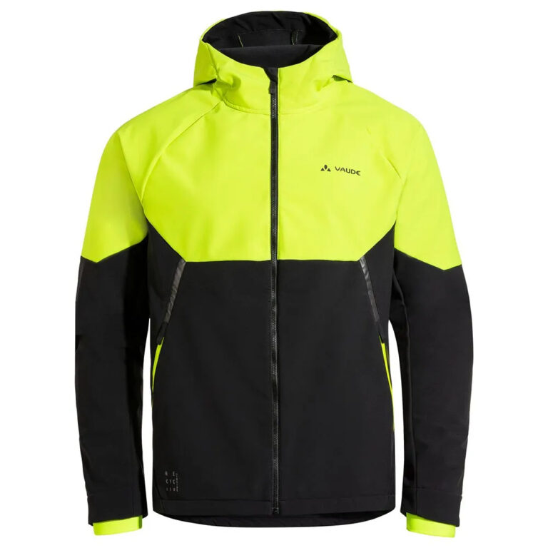 VAUDE Qimsa Softshell Soft Shell Jacket S Neon Yellow - 2XL Neon Yellow - Image 3