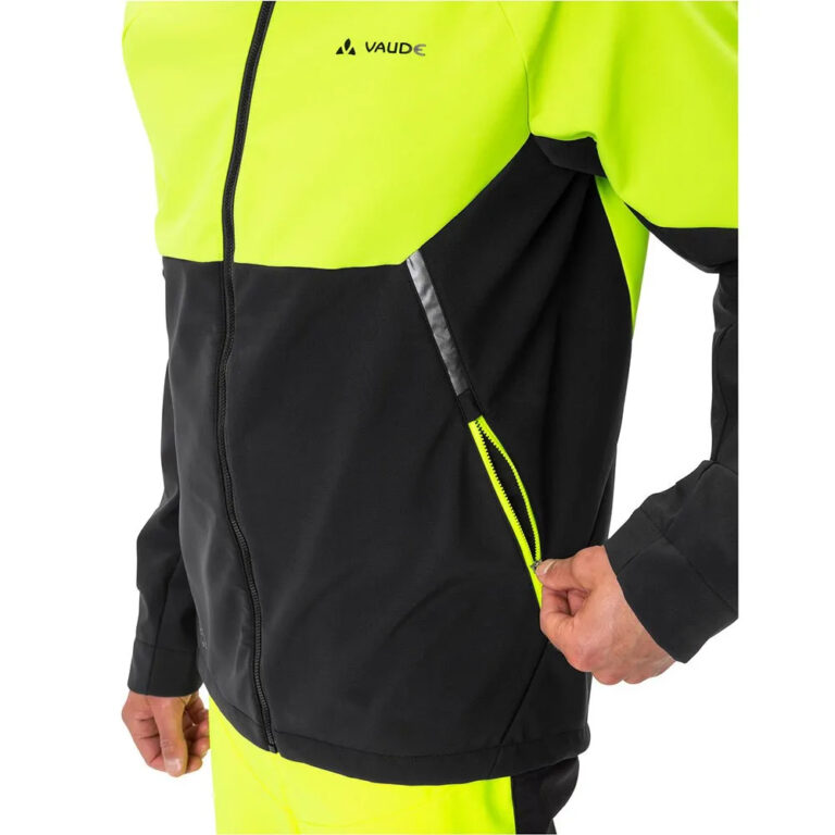 VAUDE Qimsa Softshell Soft Shell Jacket S Neon Yellow - 2XL Neon Yellow - Image 4