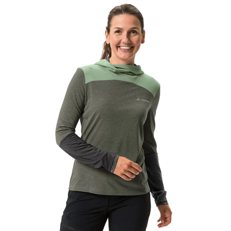 VAUDE Tremalzo Long Sleeve T-shirt 34 Khaki - 46 Khaki - Image 6