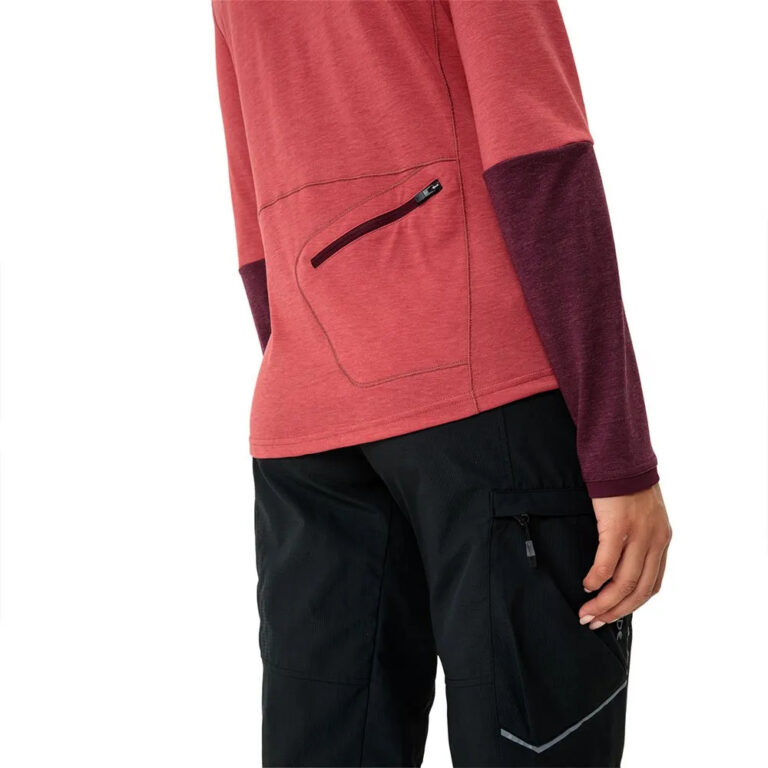 VAUDE Tremalzo Long Sleeve T-shirt 34 Brick - 46 Brick - Image 7