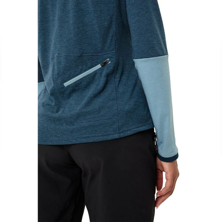 VAUDE Tremalzo Long Sleeve T-shirt 34 Dark Sea - 46 Dark Sea - Image 7