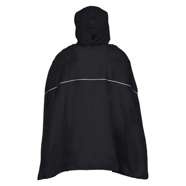 VAUDE Valdipino Waterproof Poncho S Black - L Black - Image 4