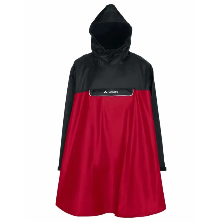 VAUDE Valero Waterproof Poncho S Indian Red - 2XL Indian Red