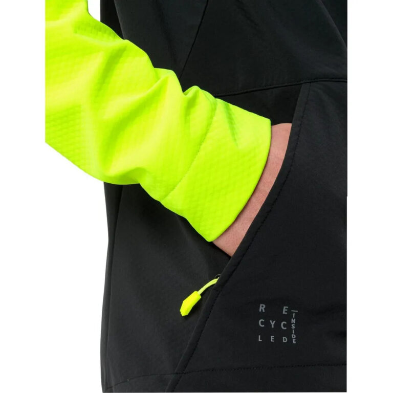 VAUDE Virt II Soft Shell Jacket S Neon Yellow / Black - 3XL Neon Yellow / Black - Image 6