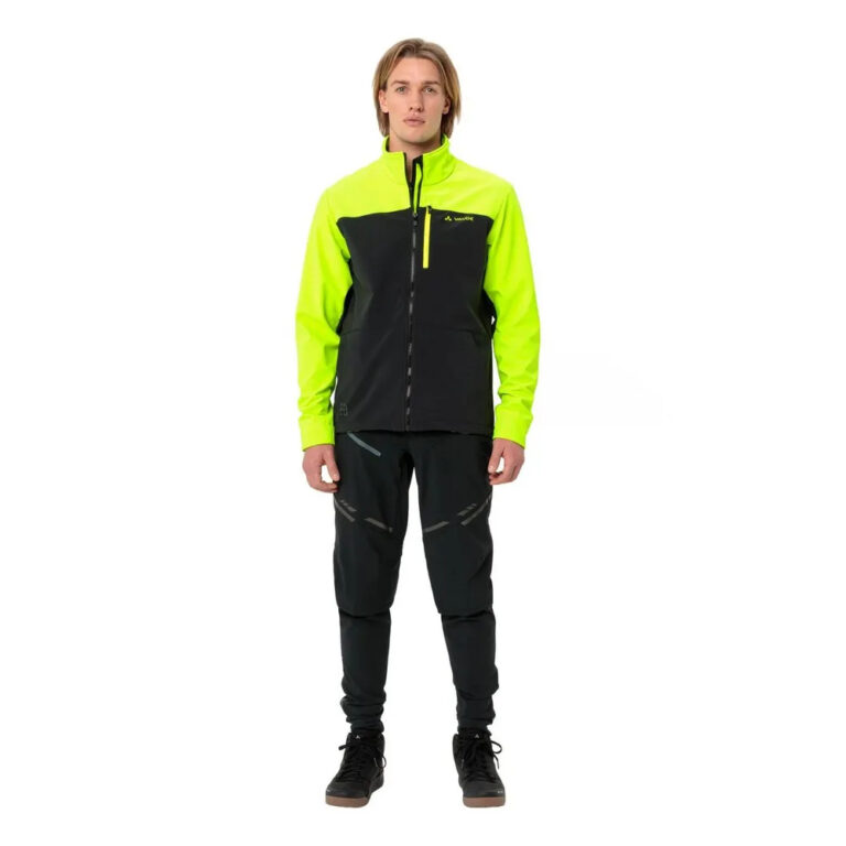 VAUDE Virt II Soft Shell Jacket S Neon Yellow / Black - 3XL Neon Yellow / Black - Image 7