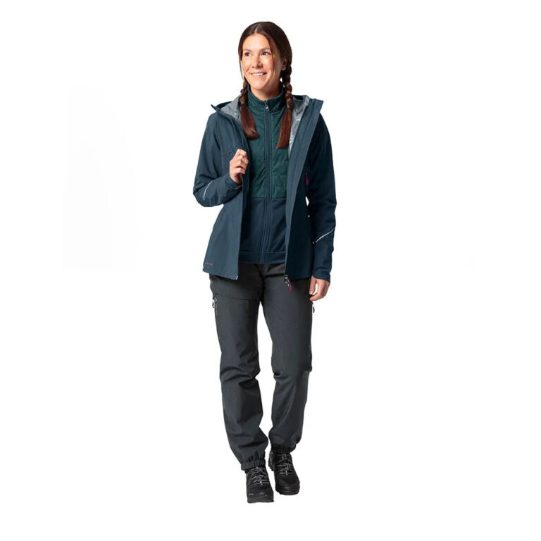 VAUDE Yaras 3In1 Jacket 36 Dark Sea / Dark Sea - 48 Dark Sea / Dark Sea - Image 5