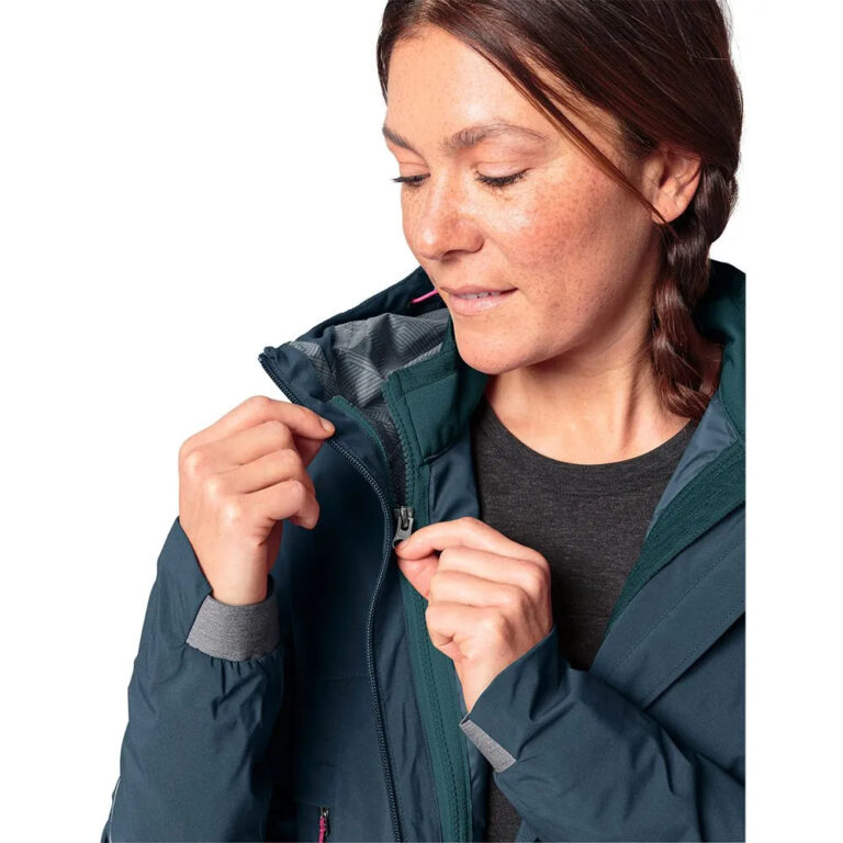 VAUDE Yaras 3In1 Jacket 36 Dark Sea / Dark Sea - 48 Dark Sea / Dark Sea - Image 6