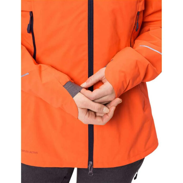 VAUDE Yaras 3In1 Jacket 36 Neon Orange / Blue - 48 Neon Orange / Blue - Image 8