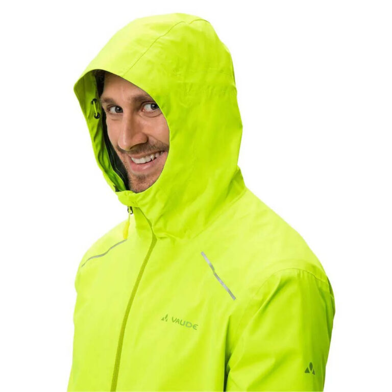 VAUDE Yaras 3In1 Jacket S Neon Yellow Uni - 4XL Neon Yellow Uni - Image 7