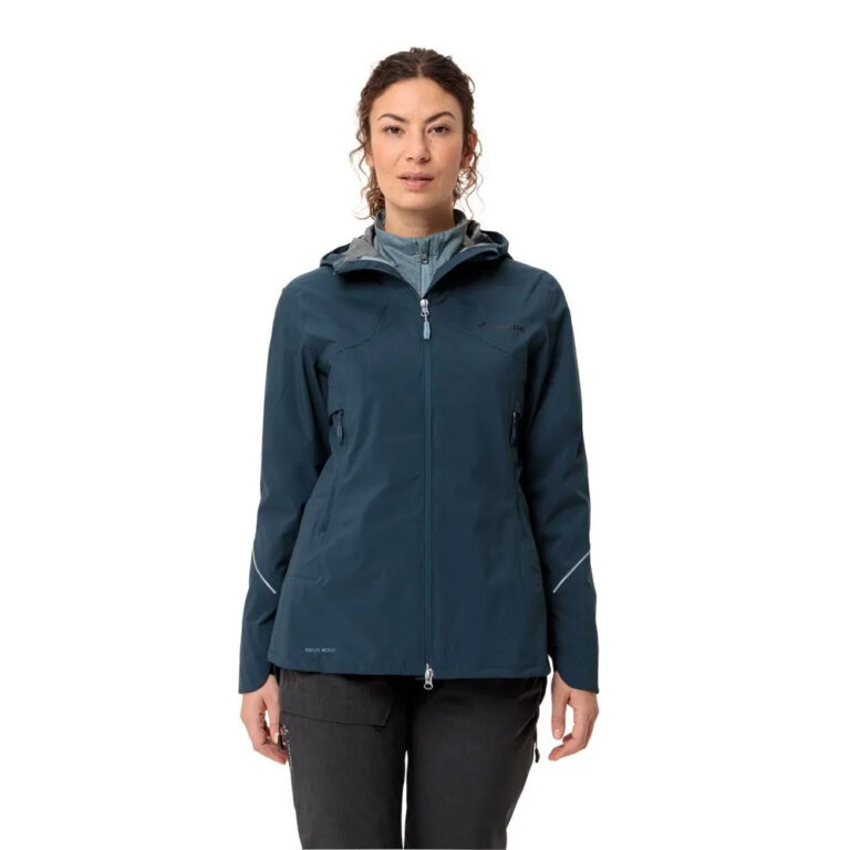 VAUDE Yaras 3In1 Jacket 36 Dark Sea / Blue - 48 Dark Sea / Blue