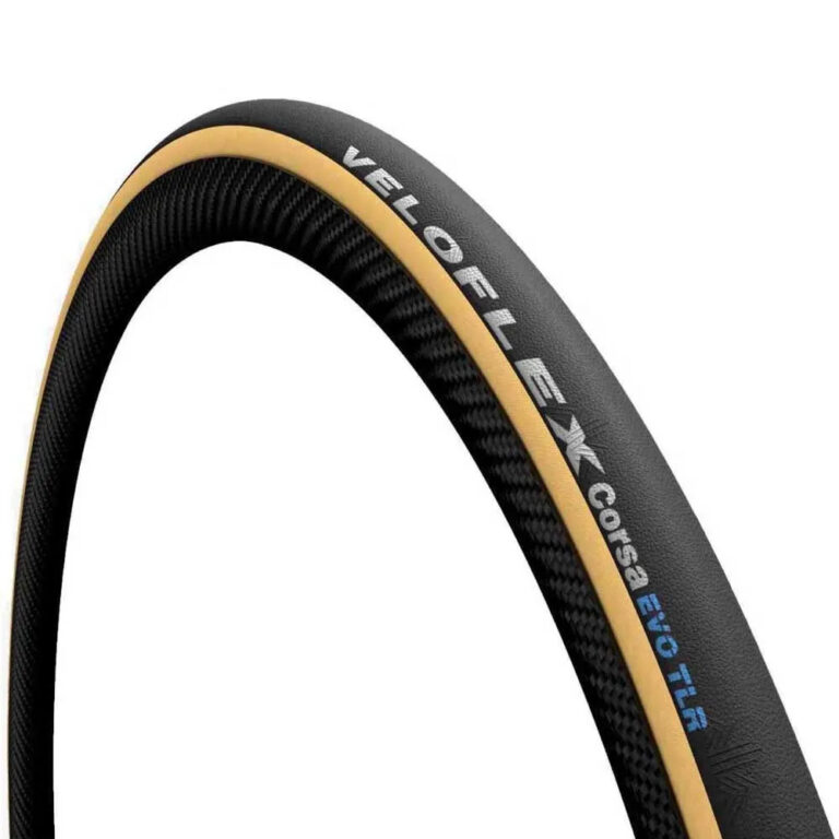 Veloflex Corsa EVO Tubeless 700C X 25 Road Tyre 700C x 25 Skinwall