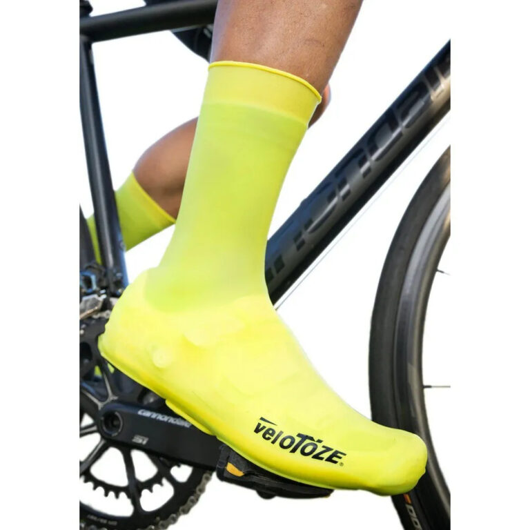 VeloToze Tall Silicone Overshoes EU 37-40 Yellow - EU 43-46 Yellow - Image 3