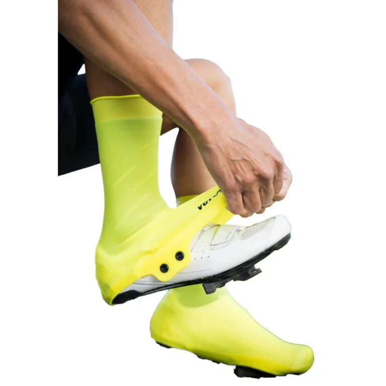 VeloToze Tall Silicone Overshoes EU 37-40 Yellow - EU 43-46 Yellow - Image 4