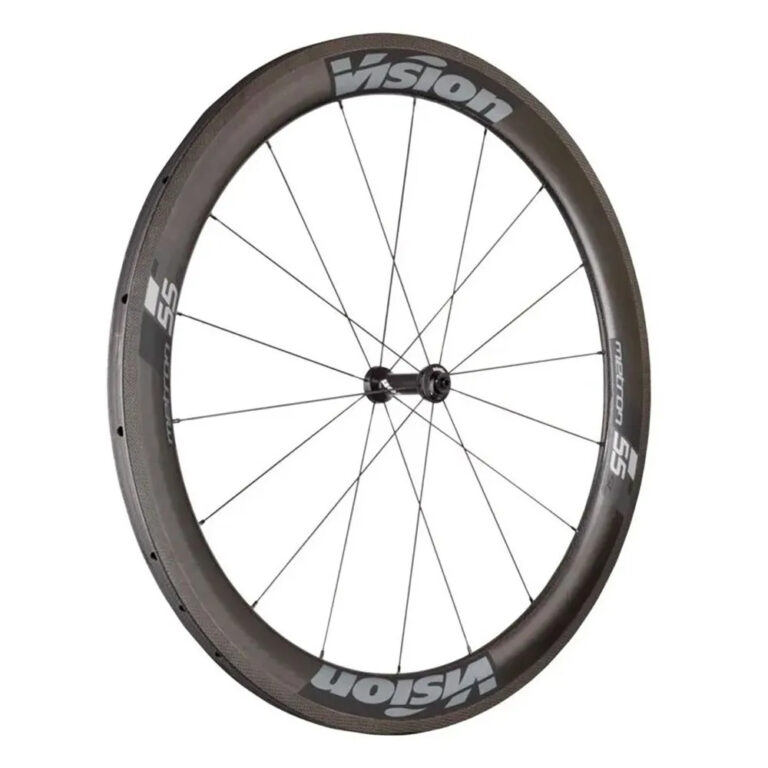 Vision Metron 55 SL Tubeless Road Wheel Set 9 x 100 / 9 x 130 mm &amp; Shimano/Sram HG Black