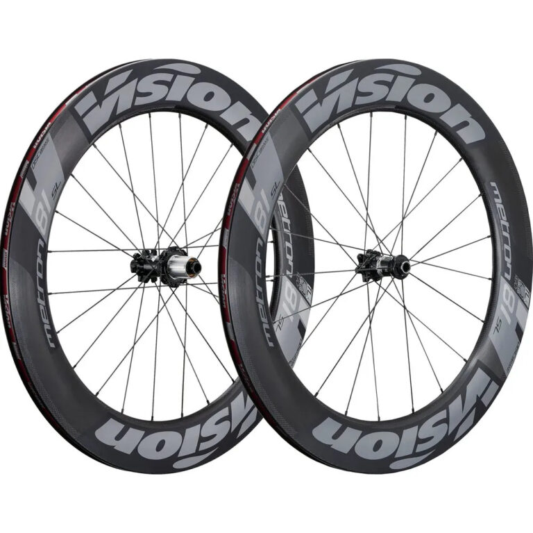 Vision Metron 81 Sl CL Disc Tubular Road Wheel Set One Size Grey