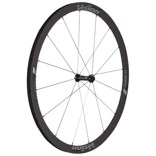 Vision Trimax 35 Disc Tubeless Road Wheel Set 9 x 100 / 10 x 130 mm &amp; Shimano/Sram HG Black