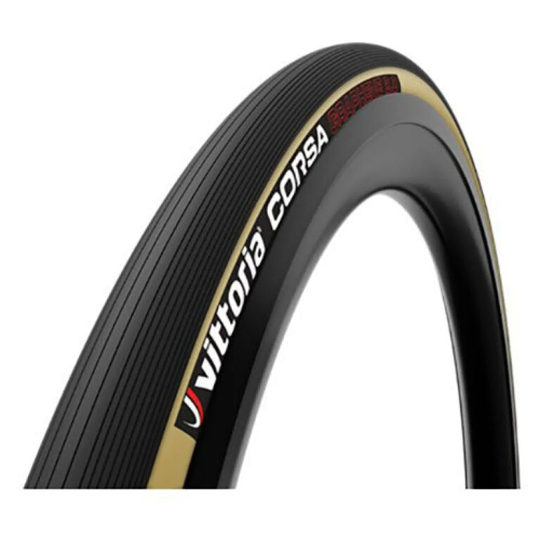 Vittoria Corsa Tubular 700C X 25 Road Tyre 700C x 25 Black / Brown