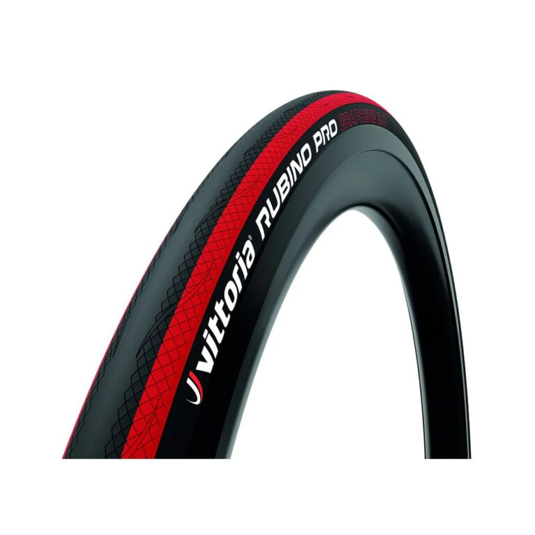 Vittoria Rubino Pro IV 700C X 25 Road Tyre 700C x 25 Black / Red