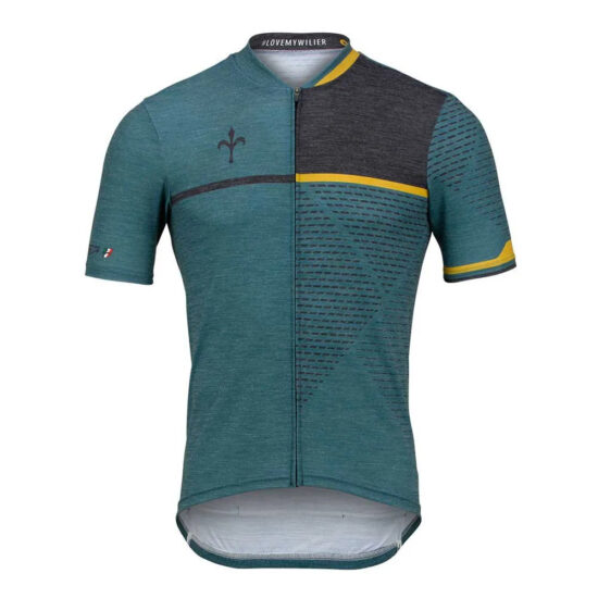 Wilier Brave Gravel Short Sleeve Jersey XS Green - XL Green