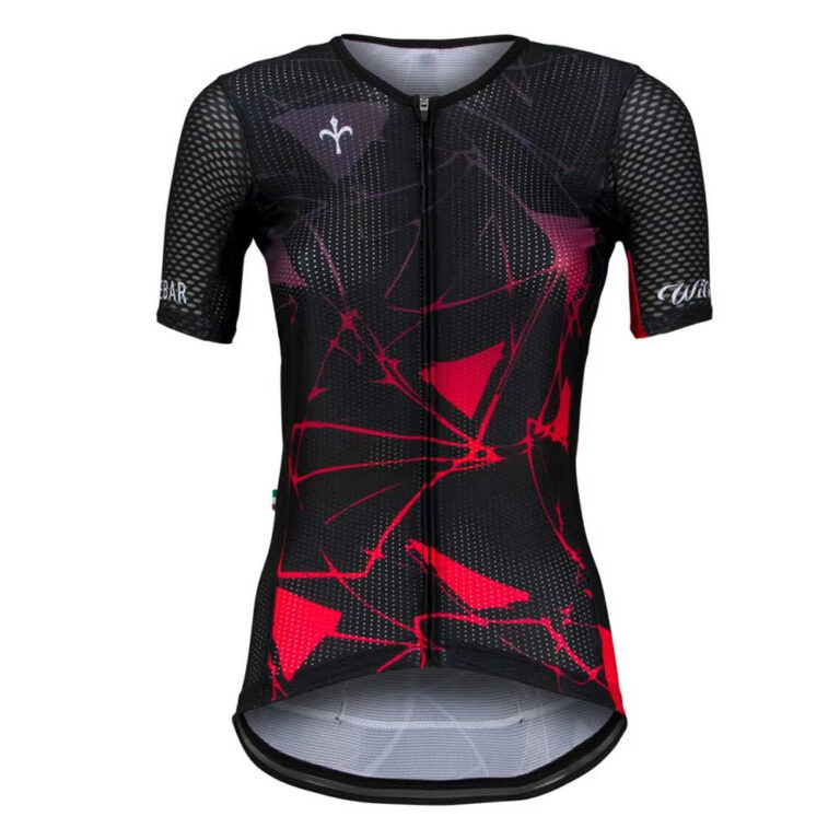 Wilier Lanzarote Short Sleeve Jersey XS Black / Red - XL Black / Red