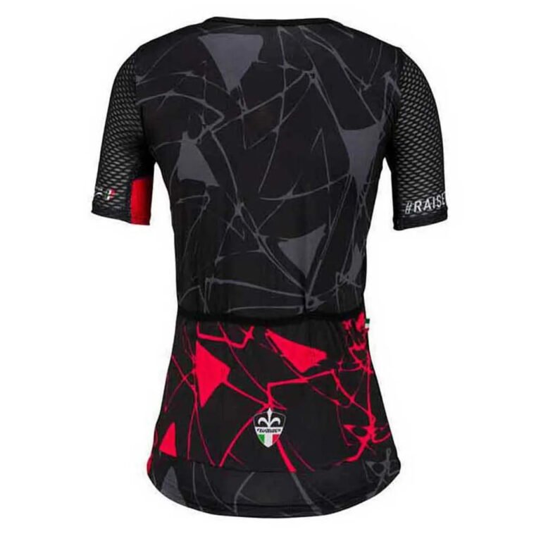 Wilier Lanzarote Short Sleeve Jersey XS Black / Red - XL Black / Red - Image 2