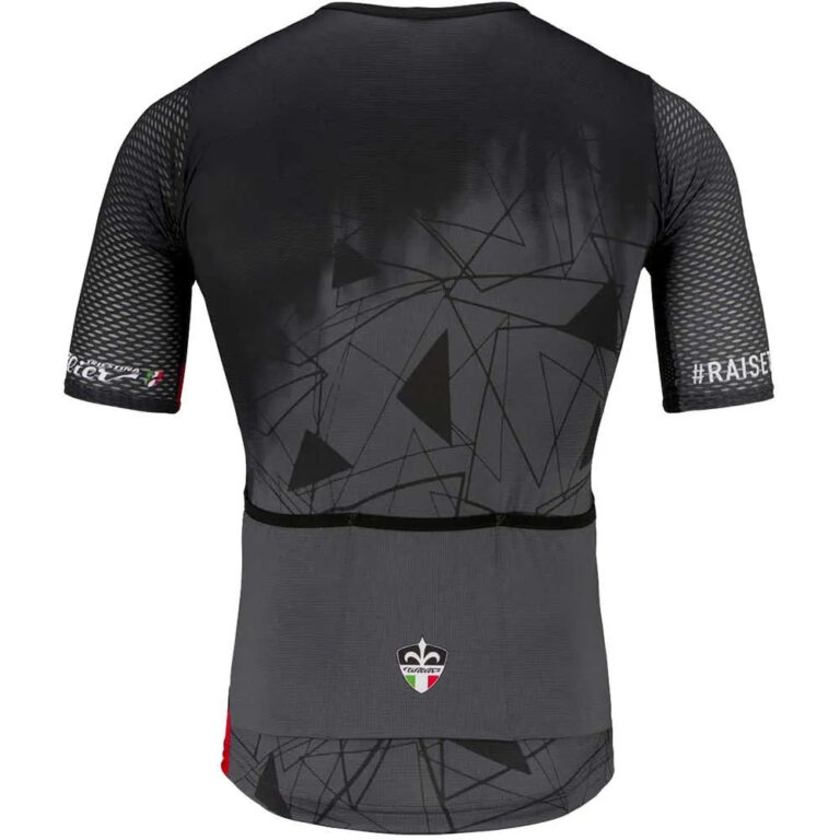 Wilier Lanzarote Short Sleeve Jersey S Black / Red - M Black / Red - Image 2