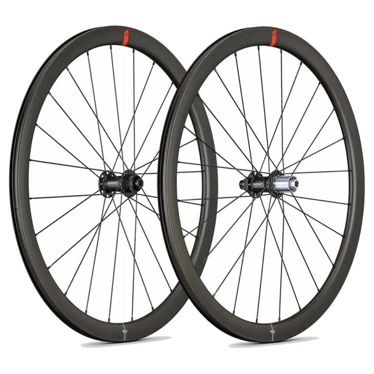 Wilier NDR38 KC Tubeless Road Wheel Set 9 x 100 / 10 x 130 mm &amp;  Shimano/Sram HG Black - Campagnolo Black