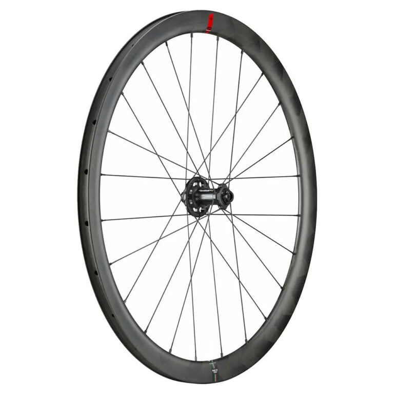 Wilier SLR38 KC CL Disc Tubeless Road Wheel Set 12 x 100 / 12 x 142 mm &amp;  Campagnolo Black - Shimano/Sram HG Black - Image 2