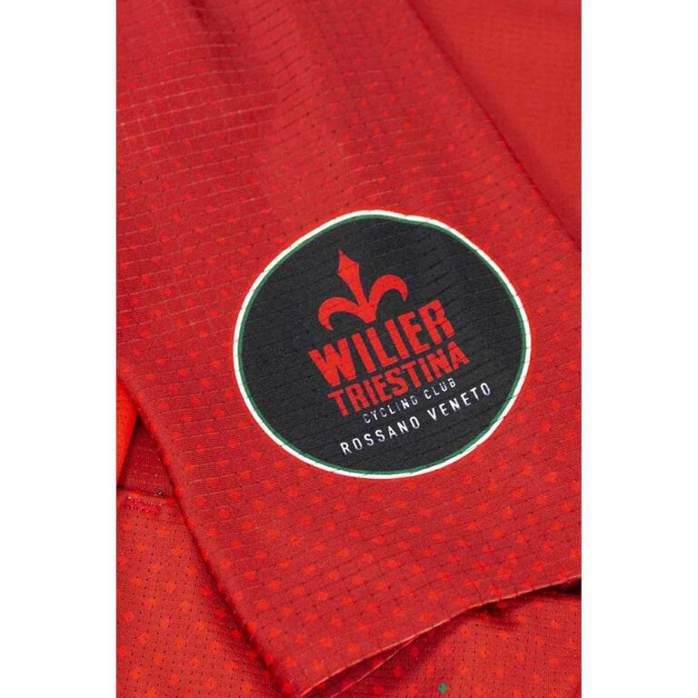 Wilier Team 2022 Short Sleeve Jersey XS Red - XL Red - Image 5