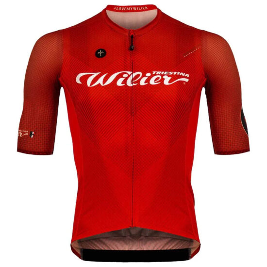 Wilier Team 2022 Short Sleeve Jersey S Red