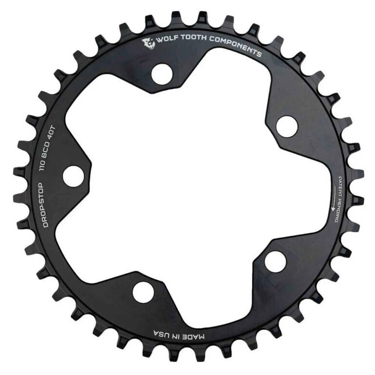 Wolf tooth Wolf Tooth 5B 110 BCD Chainring 34t Black - 50t Black