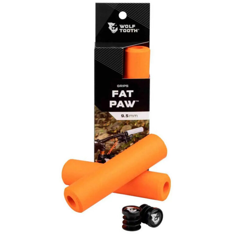 Wolf tooth Wolf Tooth Fat Paw 9.5 Mm Grips One Size Orange - Image 2