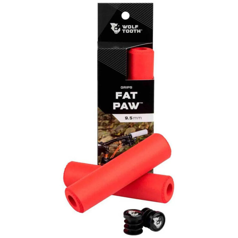 Wolf tooth Wolf Tooth Fat Paw 9.5 Mm Grips One Size Red - Image 2