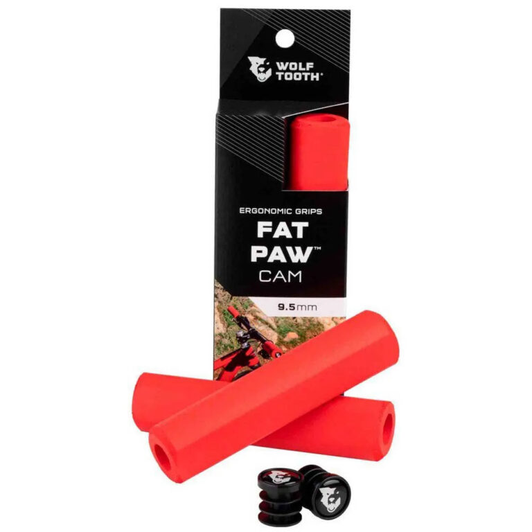 Wolf tooth Wolf Tooth Fat Paw Cam 9.5 Mm Grips One Size Red - Image 2