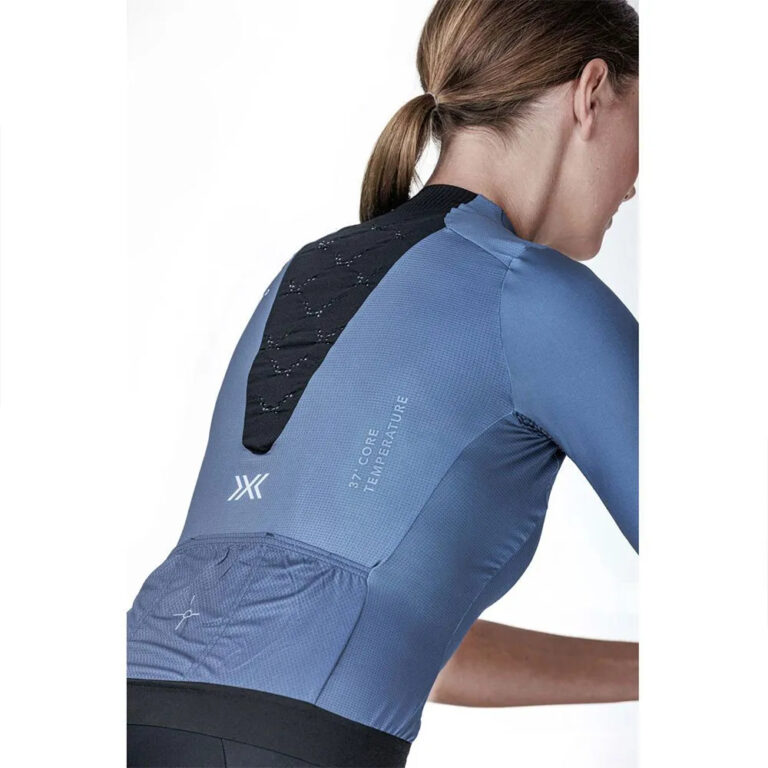 X-BIONIC Corefusion Aero Short Sleeve Jersey XS Mineral Blue - XL Mineral Blue - Image 6