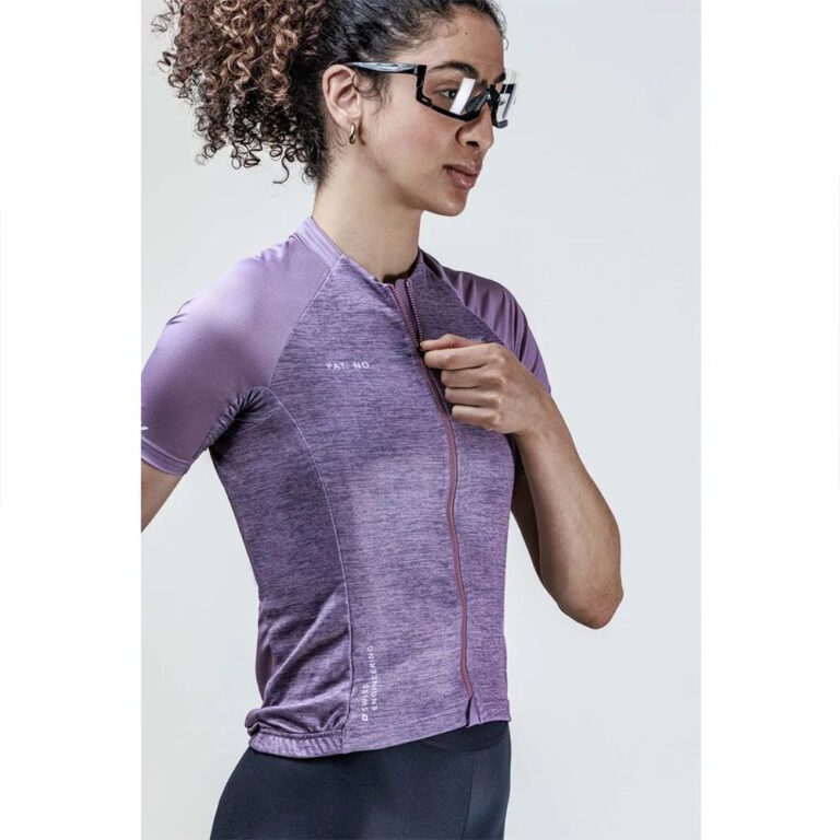 X-BIONIC Corefusion Merino Short Sleeve Jersey XS Dusty Lavender Melange - XL Dusty Lavender Melange - Image 6