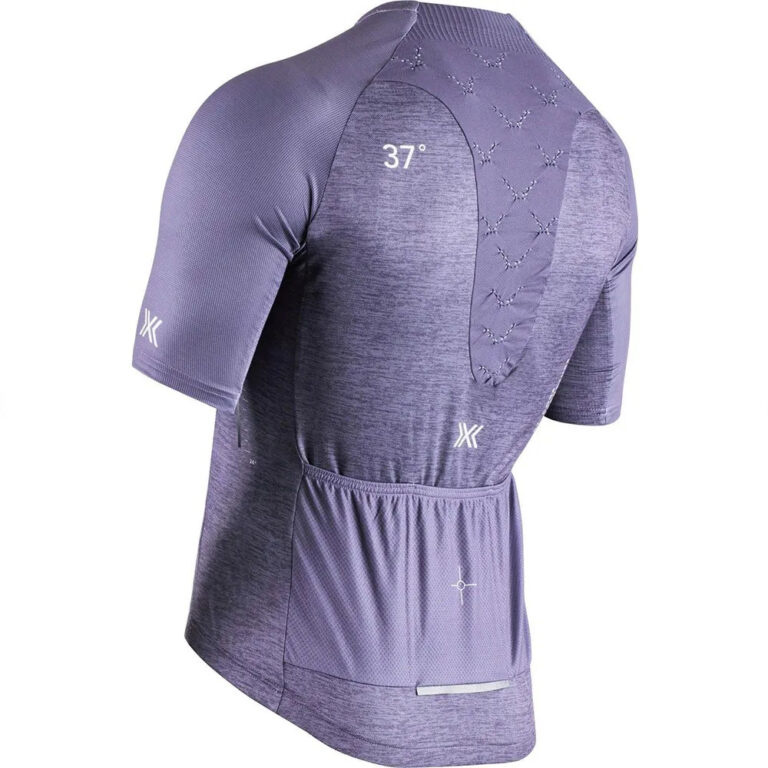 X-BIONIC Corefusion Merino Short Sleeve Jersey S Muted Lavender Melange - XL Muted Lavender Melange - Image 2