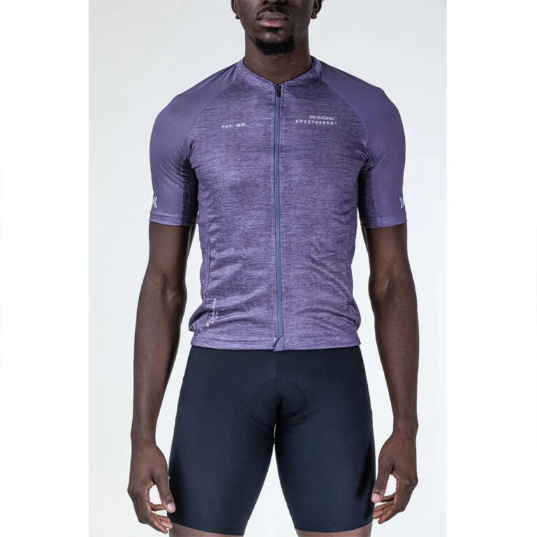 X-BIONIC Corefusion Merino Short Sleeve Jersey S Muted Lavender Melange - XL Muted Lavender Melange - Image 3