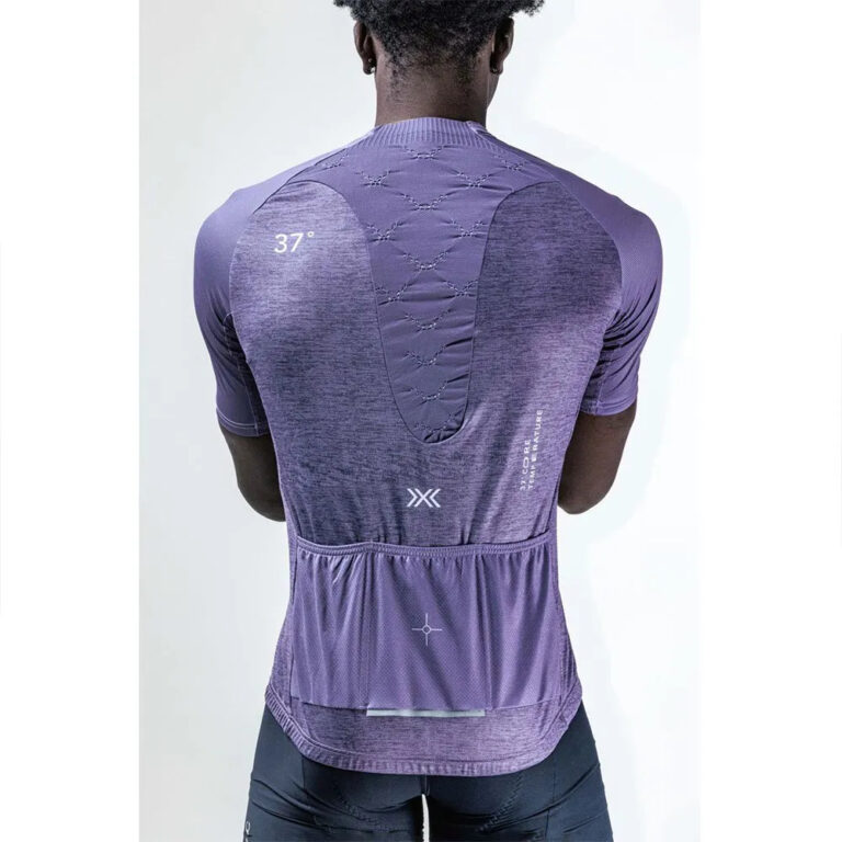 X-BIONIC Corefusion Merino Short Sleeve Jersey S Muted Lavender Melange - XL Muted Lavender Melange - Image 6