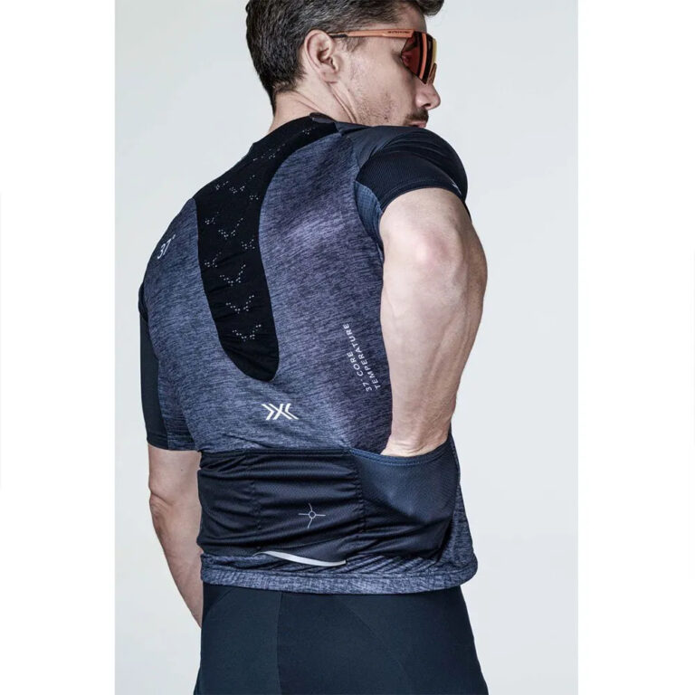 X-BIONIC Corefusion Merino Short Sleeve Jersey S Opal Black Melange - Image 4