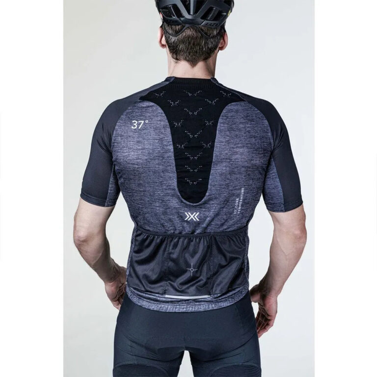 X-BIONIC Corefusion Merino Short Sleeve Jersey S Opal Black Melange - Image 7