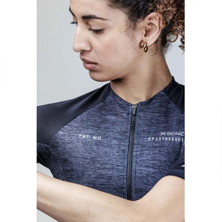 X-BIONIC Corefusion Merino Short Sleeve Jersey XS Opal Black Melange - L Opal Black Melange - Image 10