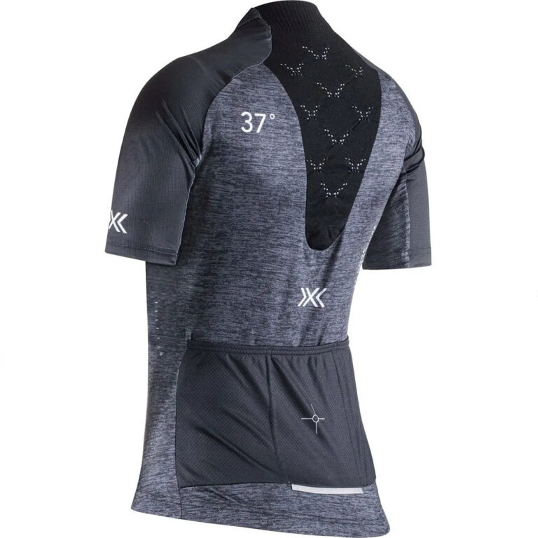 X-BIONIC Corefusion Merino Short Sleeve Jersey XS Opal Black Melange - L Opal Black Melange - Image 2