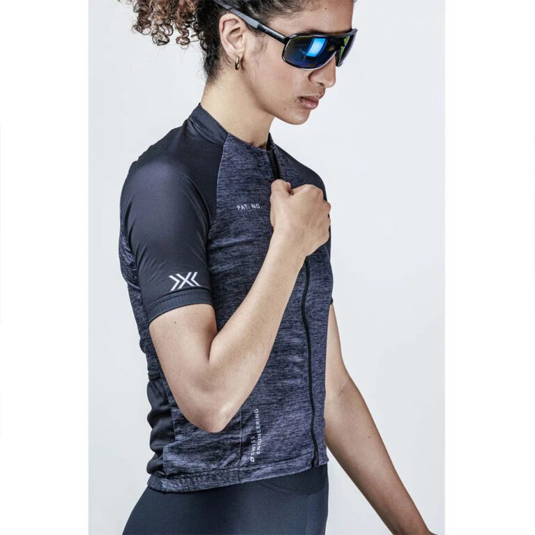 X-BIONIC Corefusion Merino Short Sleeve Jersey XS Opal Black Melange - L Opal Black Melange - Image 7