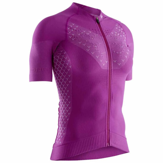 X-BIONIC Twyce 4.0 Short Sleeve Jersey XS Twyce Purple / Arctic White - L Twyce Purple / Arctic White