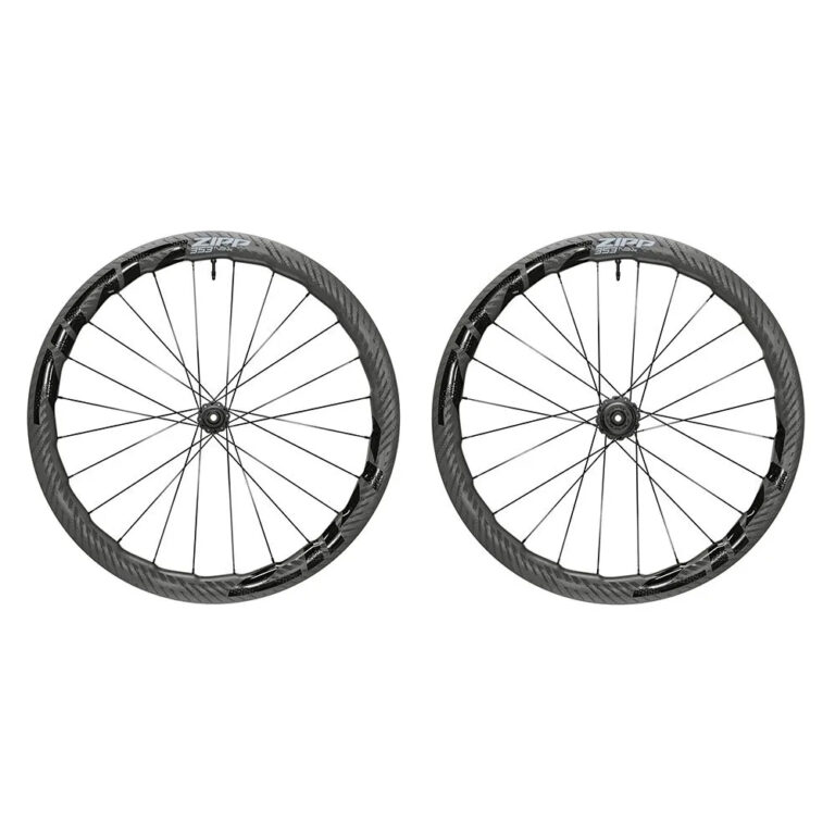 Zipp 353 NSW CL Disc Tubeless Road Wheel Set 12 x 100 / 12 x 142 mm &amp;  Shimano/Sram HG Black / Grey - Sram XDR Black / Grey